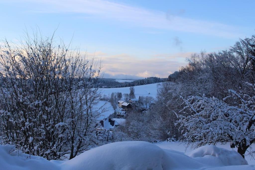Komfort-Ferienwohnung Auf Der Eulenburg Grafengehaig Екстер'єр фото